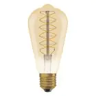 Ledvance Vintage 1906 LED E27 Birne Gold 7W 600lm - 822 Extra Warmweiß | Dimmbar - Ersatz für 48W