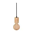 Ledvance Vintage 1906 Pendulum Zylinder Holz Braun | Geeignet für E27