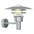 Nordlux Lønstrup 32 Wandleuchte Stahl und Glas Grau | 320mm - IP44 - Geeignet für E27