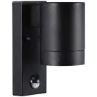 Nordlux Tin Wandleuchte Metall Schwarz | Geeignet für 1x GU10 - mit Sensor