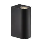 Nordlux Asbol Kubi Wandleuchte Aluminium Schwarz 13W 350lm - 830 Warmweiß