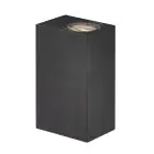 Nordlux Asbol Kubi Wandleuchte Aluminium Schwarz 13W 350lm - 830 Warmweiß
