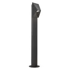 Nordlux Pontio LED Sockellampe Aluminium Schwarz | Geeignet für 1x GU10 