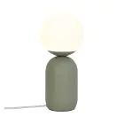Nordlux Notti Tischlampe Metall und Glas Grün | Geeignet für E14
