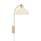 Nordlux Ellen 20 Wandleuchte Metall und Glas Kupfer | Geeignet für E14