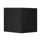 Nordlux Milda Kubi Wandleuchte Aluminium Schwarz 4.9W 290lm - 830 Warmweiß