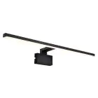 Nordlux Marlee 80 Wandleuchte Aluminium Schwarz 11.5W 1000lm - 930 Warmweiß | IP44 - Höchste Farbwiedergabe