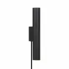 Nordlux Vico Wandleuchte Aluminium und Metall Schwarz Up & Down | Geeignet für 2x GU10