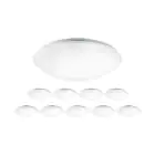 Mehrfachpackung 10x Noxion LED-Wand- und Deckenleuchte Corido Weiß 18W 1561lm - 840 Kaltweiß | 360mm - IP44