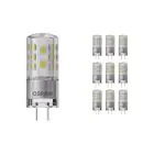Mehrfachpackung 10x Osram Parathom LED Pin GY6.35 4.5W 470lm - 827 Extra Warmweiß | Dimmbar - Ersatz für 40W