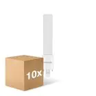 Mehrfachpackung 10x Noxion Lucent PL-S LED 4.3W - 827 Extra Warmweiß | Ersatz Für 9W