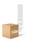 Mehrfachpackung 10x Noxion Lucent PL-S LED 2.8W - 827 Extra Warmweiß | Ersatz Für 5W