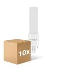 Mehrfachpackung 10x Noxion Lucent PL-S LED 2.8W - 840 Kaltweiß | Ersatz Für 5W