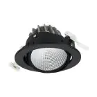 Philips Led-Spot Greenspace Accent Cardanic Aluminium Schwarz 31W 4000lm 36D - 830 Warmweiß | 163mm - IP20 - Interact Dimmbar