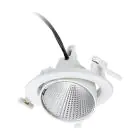 Philips Led-Spot Greenspace Accent Elbow Aluminium Weiß 24W 2900lm 36D - 827 Extra Warmweiß | 163mm - IP20 - Interact Dimmbar