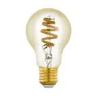 Eglo Connect.Z Smart LED Birne E27 Fadenlampe Messing 4.9W 360lm - 827-865 Abstimmbares Weiß | Dimmbar - Ersatz Für 25W