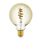 Eglo Connect.Z Smart LED Globe E27 Fadenlampe Messing 4.9W 360lm - 827-865 Abstimmbares Weiß | Dimmbar - Ersatz Für 25W