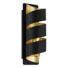Eglo Wandleuchte Elizondo Schwarz, Gold | Geeignet für E14