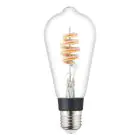 Eglo Connect.Z Smart LED Edison E27 Fadenlampe Klar 4.9W 400lm - 830 Warmweiß + RGB | Dimmbar - Ersatz Für 40W