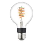 Eglo Connect.Z Smart LED Globe E27 Fadenlampe Klar 4.9W 400lm - 830 Warmweiß + RGB | Dimmbar - Ersatz Für 40W