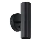 Eglo Wandleuchte Portillo Stahl Schwarz | Geeignet für 2x GU10