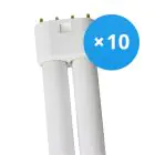 Mehrfachpackung 10x Osram Dulux L 18W 830 | Warmweiß - 4-Pins