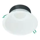 Philips LED Downlight Coreline DN142B Polycarbonate Weiß 14.9W 1200lm 60D - 840 Kaltweiß | Ausschnitt 155mm - IP20 - Dali Dimmbar - Weiß Reflektor - Notfallmodul